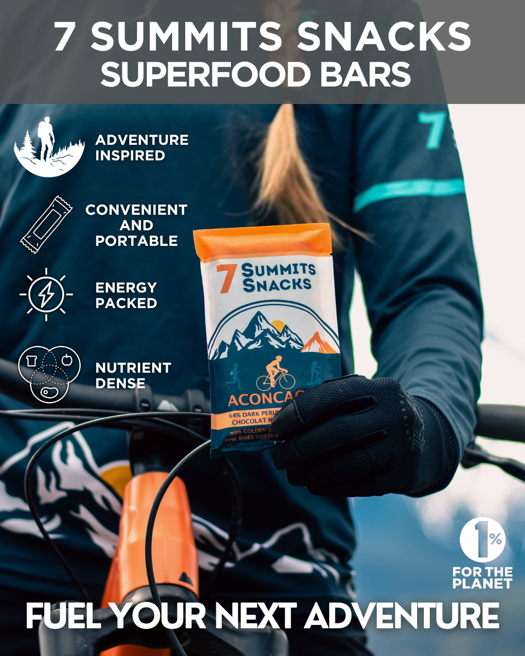 Carstensz Dark Chocolate, Espresso and Vanilla Superfood Bar (80g x6)