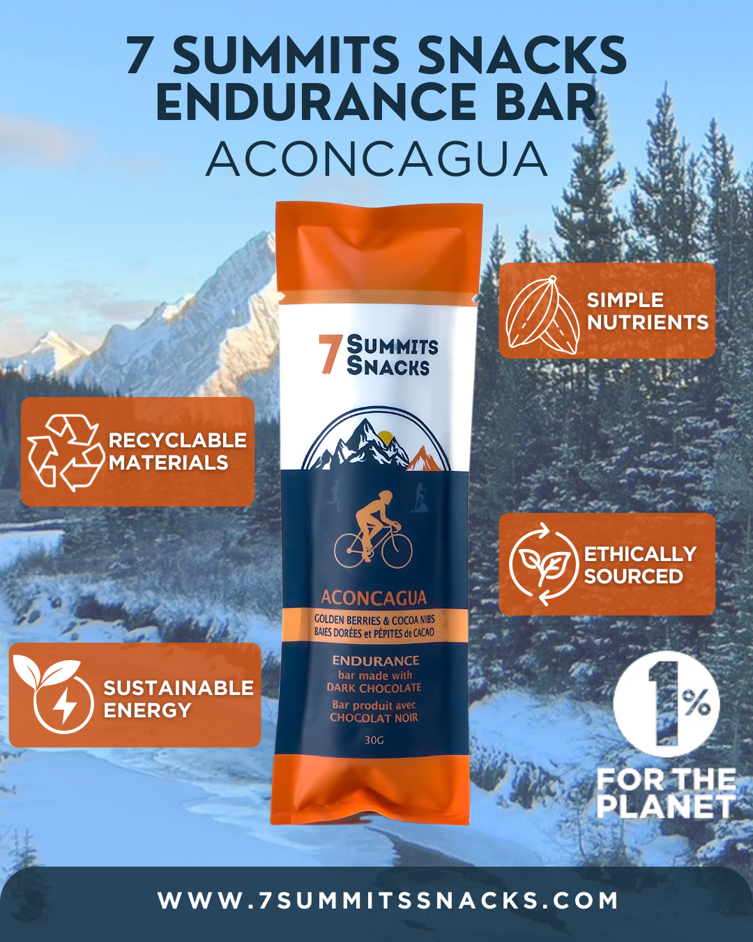 Aconcagua Endurance Bars - 3 Box Bundle