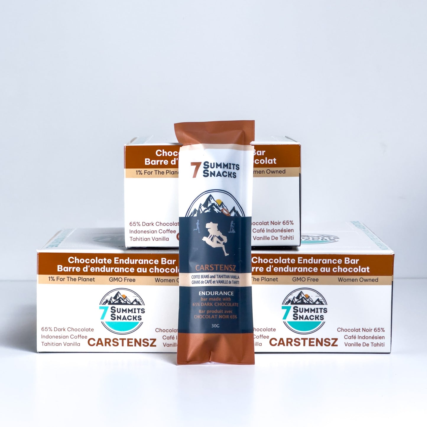 Carstensz Dark Chocolate Endurance Bars (3 Box Bundle)