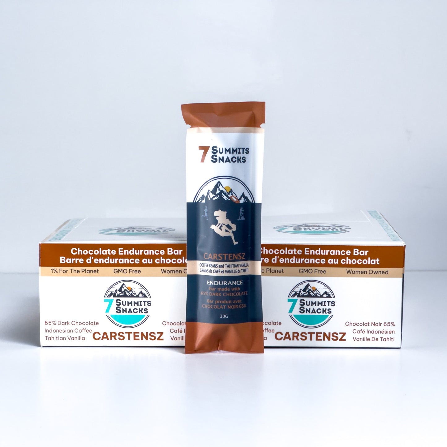 Carstensz Dark Chocolate Endurance Bars (2 Box Bundle)
