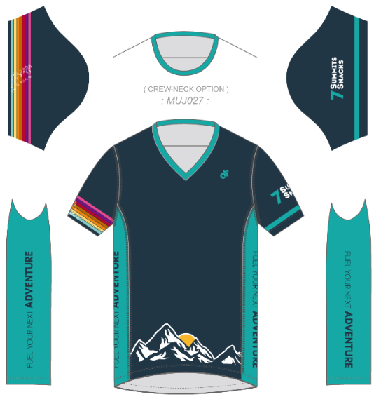 7 Summits Snacks Short Sleeve Run Top