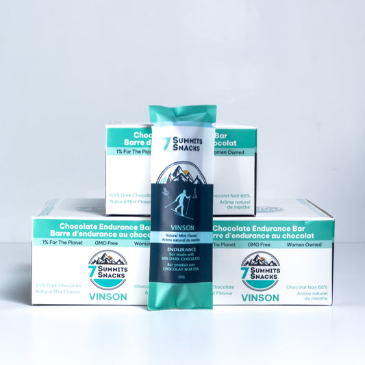 Vinson Dark Chocolate Endurance Bars (3 Box Bundle)