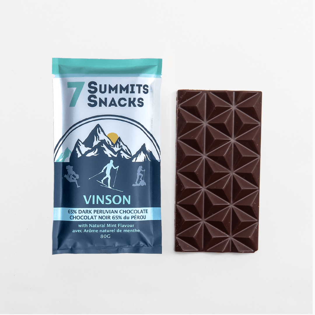 Vinson Dark Chocolate with Mint Superfood Bar (80g x6)