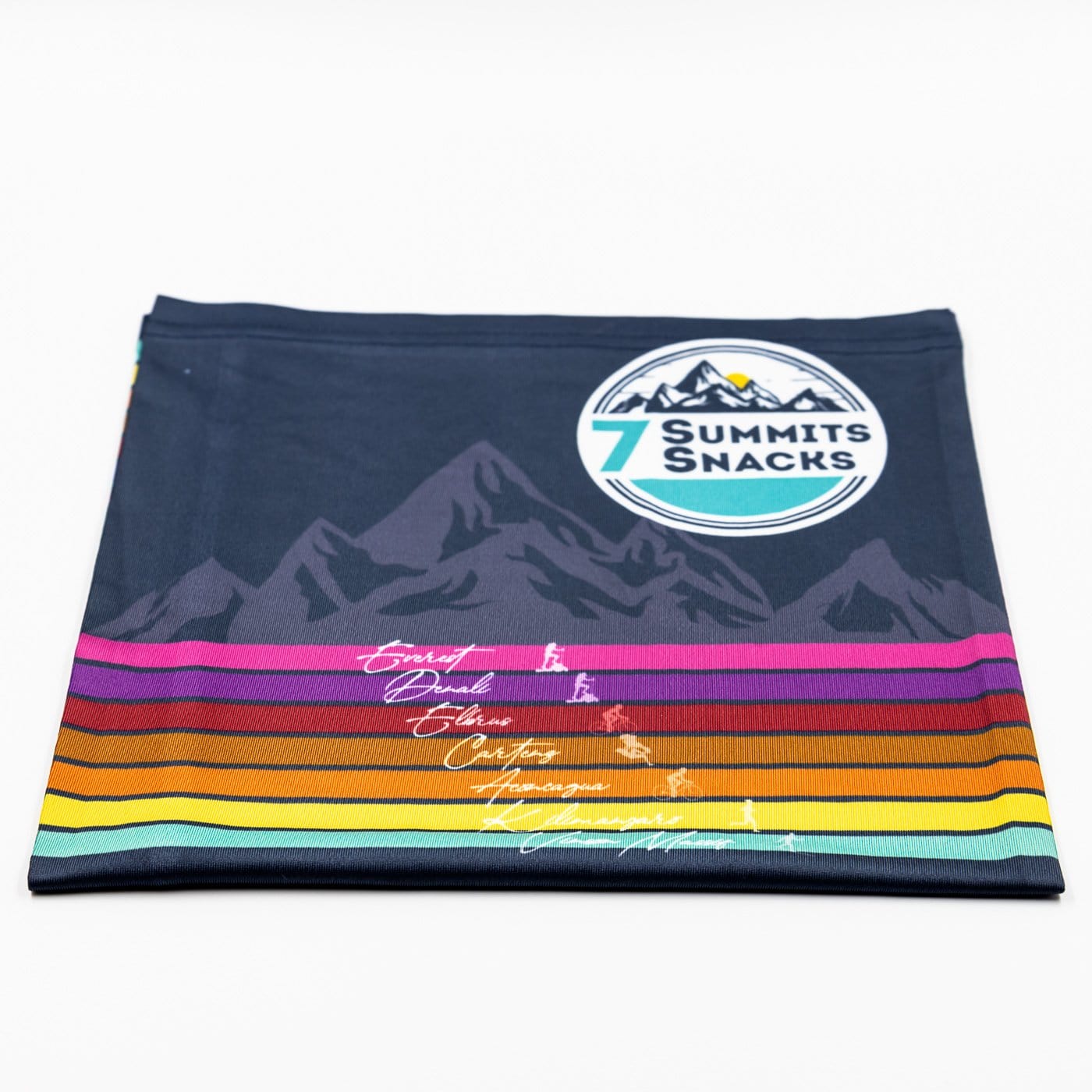 7 Summits Snacks Logo Neck Tube