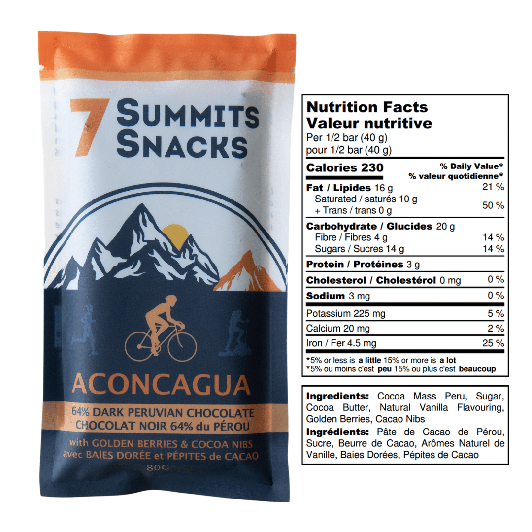 Aconcagua Superfood Dark Chocolate Bars (x6)