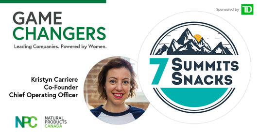 Seven Summits Snacks Included in Game Changers Report Celebrating Canada’s Female Led Natural and Bio-Based Companies
