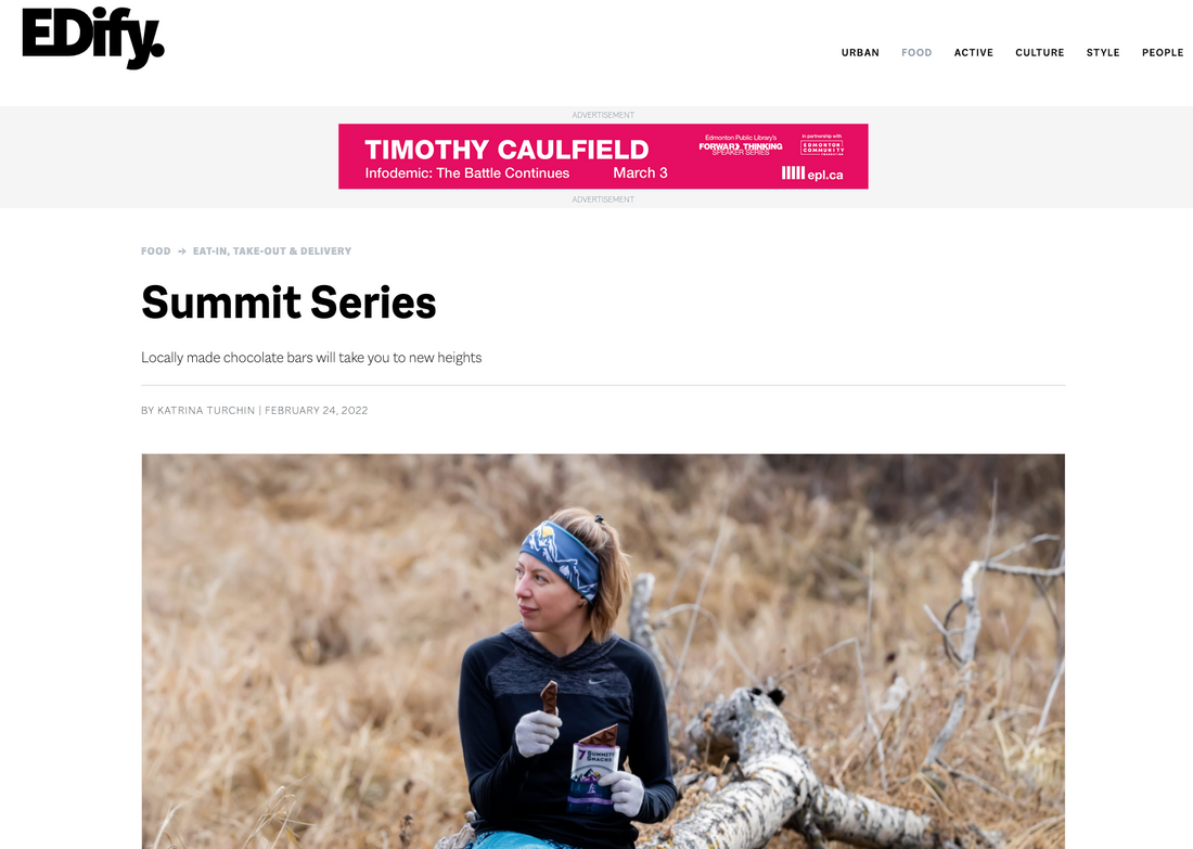Summit Series - The inspiration behind 7 Summits Snacks