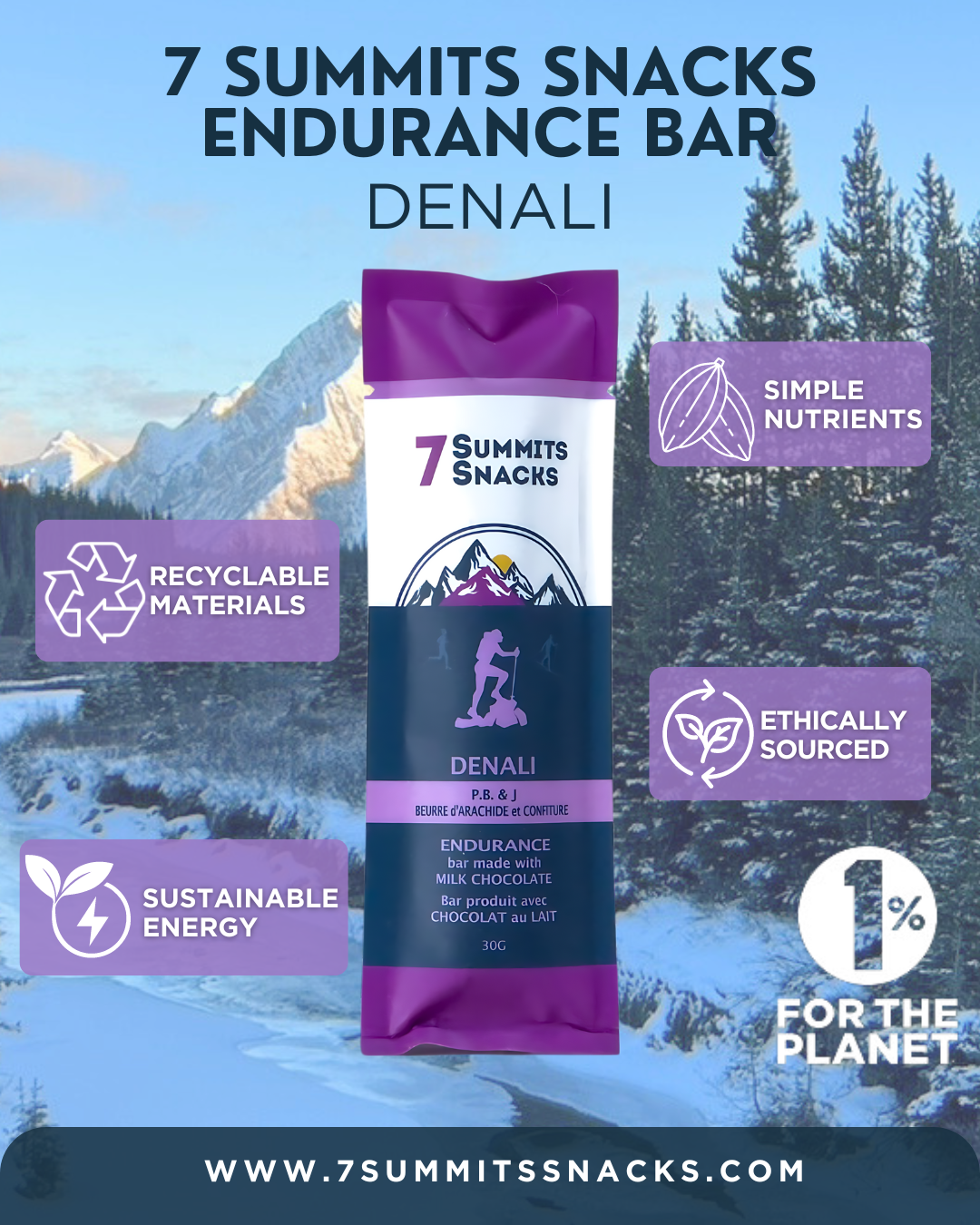 Denali Endurance Bars - 3 Box Bundle