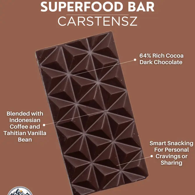 Barres de chocolat noir Aconcagua Superfood