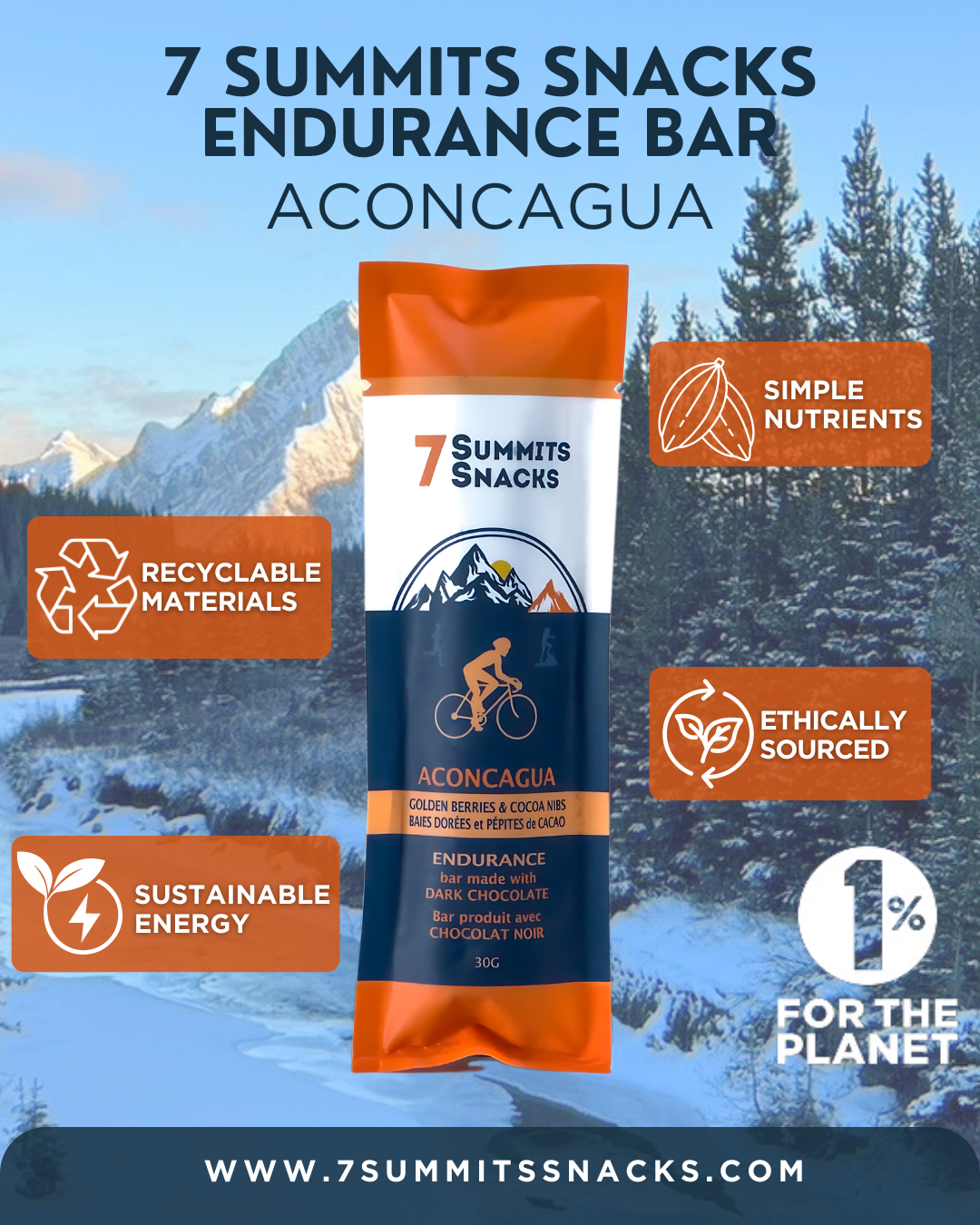 Aconcagua Endurance Bars - 4 Box Bundle