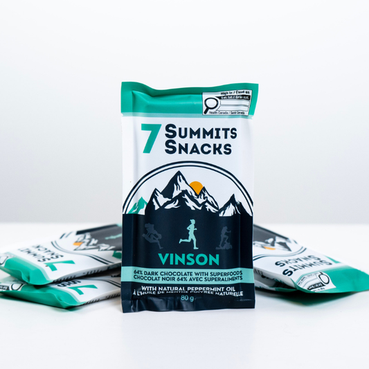 Vinson Dark Chocolate Superfood Bars with Natural Peppermint