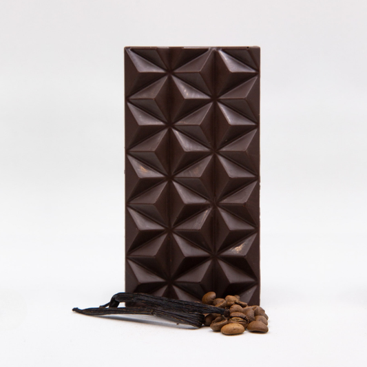 Carstensz Dark Chocolate Superfood Bars with Espresso & Vanilla