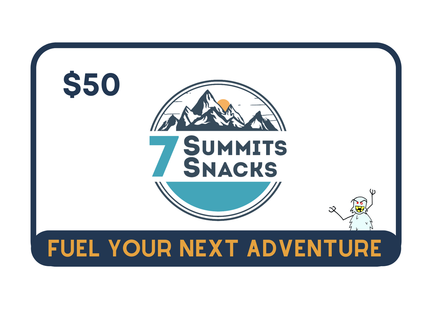 7 Summits Snacks Gift Card
